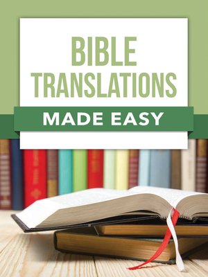 cover image of Bible Translations Made Easy